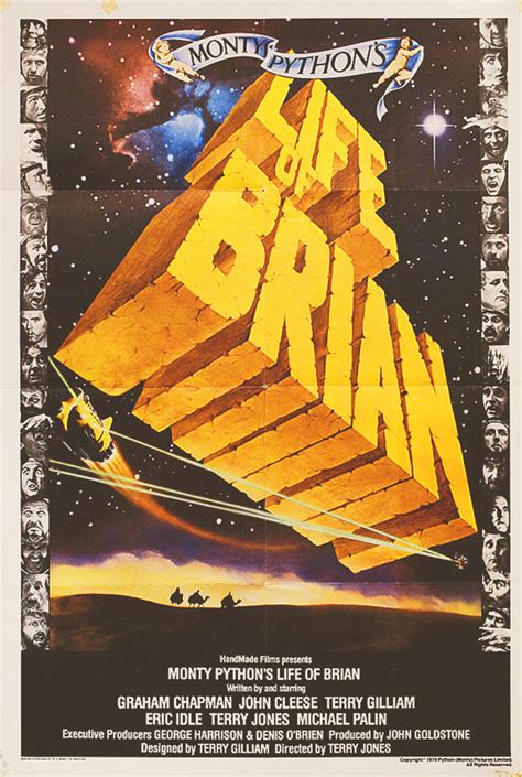 Life of Brian Original 1979 British One Sheet Movie Poster - Posteritati Movie Poster Gallery