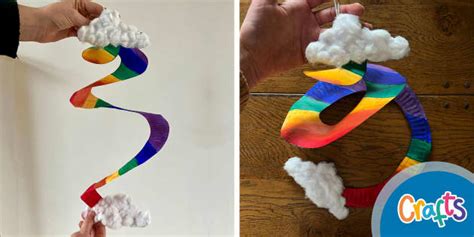 Paper Plate Rainbow Spiral Craft | Twinkl Crafts