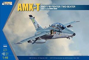 Kinetic Kin48027 1:48 Amx-T/1B Two Seat Fighter [Model Building Kit ...