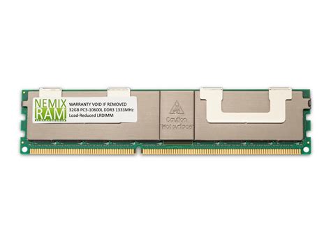 HP 647903-B21 32GB DDR3 1333 (PC3 10600) LRDIMM Memory for HP ProLiant ...