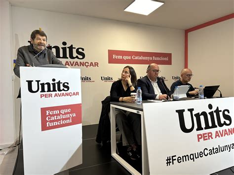 Units carga contra "la inacción y los prejuicios" del Govern en la ...