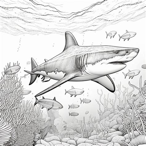 Jeff The Land Shark Coloring Pages