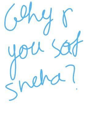 what is meaning of tears don't spam and who don't know don't answer ...