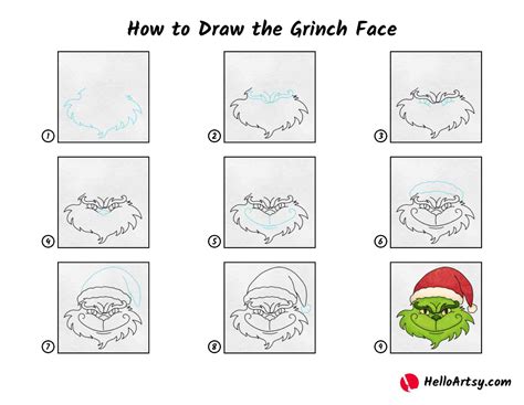 Christmas Draw Grinch