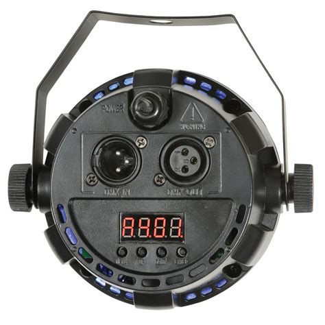 QTX PAR12 3 X 4W LED RGBW DMX PAR Licht | Gear4music