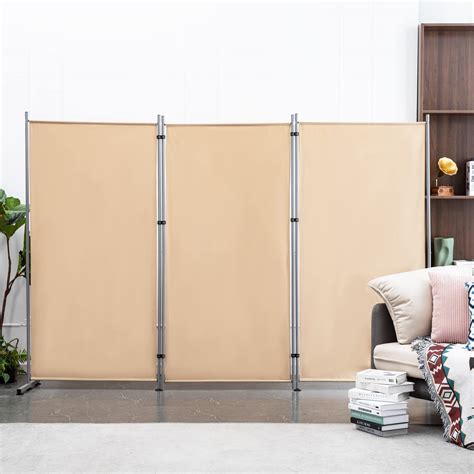 Buy TE DEUM 3 Panel Room Divider, 6 Ft Tall Folding Privacy Screen Room ...