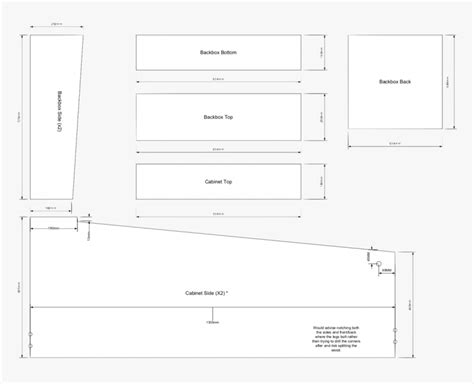 Diy Pinball Cabinet Plans, HD Png Download , Transparent Png Image - PNGitem