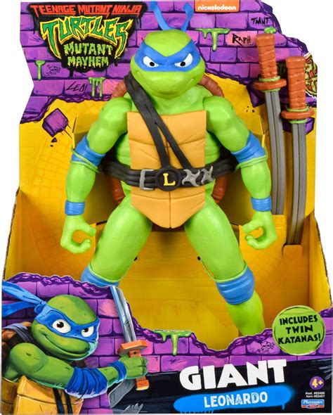 Teenage Mutant Ninja Turtles: Mutant Mayhem: Leonardo: Big Size Action ...