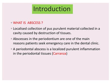 presentation abscess of the periodontium .pptx