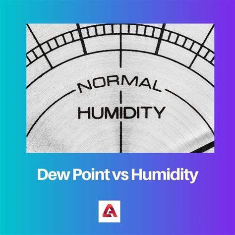 Dew Point vs Humidity: Difference and Comparison