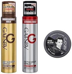 Buy Gatsby Set & Keep Hair Spray - Ultra Hard 250ml & Gatsby Hair ...