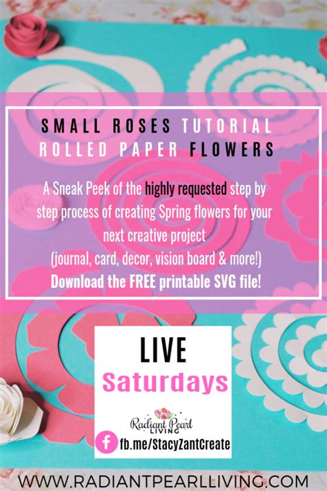 Image result for Small Paper Flowers Tutorial