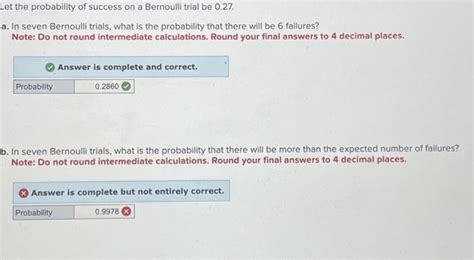 Image result for Bernoulli Trials Probability Questions
