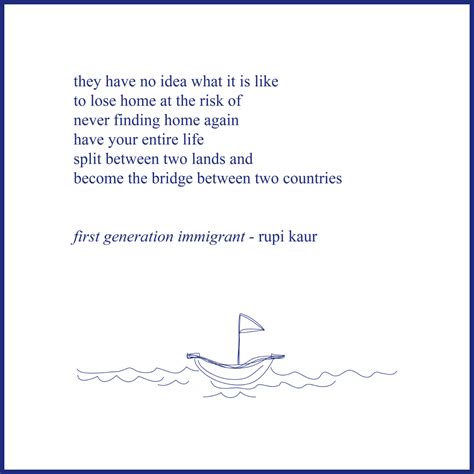 First Generation Immigrant - A Poem by Rupi Kaur