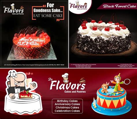 De Flavors Cakes and Pastries - Kollampalayam, Surampatti, 2/11 ...