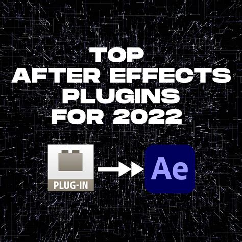 Top After Effects Plugins for 2022 | adobe after effects plugins, ae ...