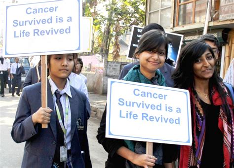 Cancer awareness rally organized by Deepsikha Cancer Care Foundation