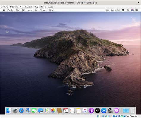 Mac OS ISO VirtualBox 的图像结果