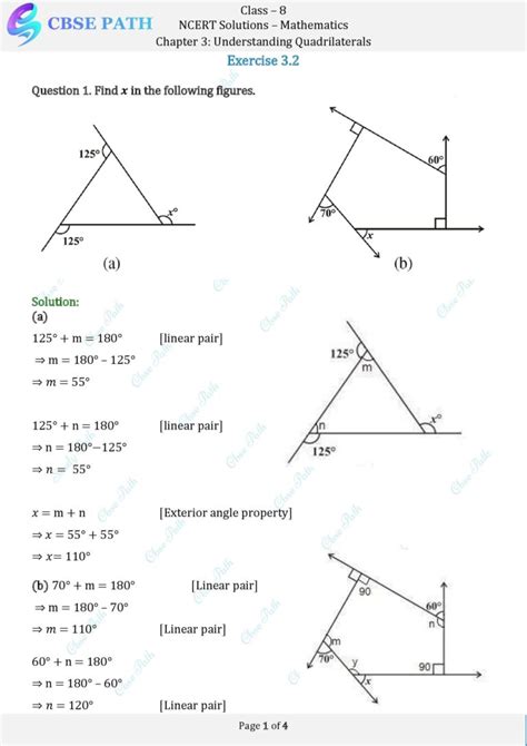 Image result for Maths Exercise 3.2 Question Number One Class 8