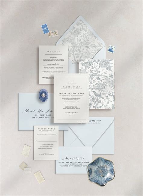 Simple Wedding Invitation Suites | Affordable & Customizable