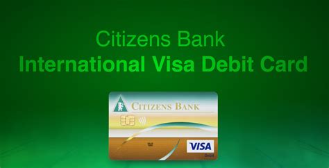 Visa Debit Card - Citizens Bank