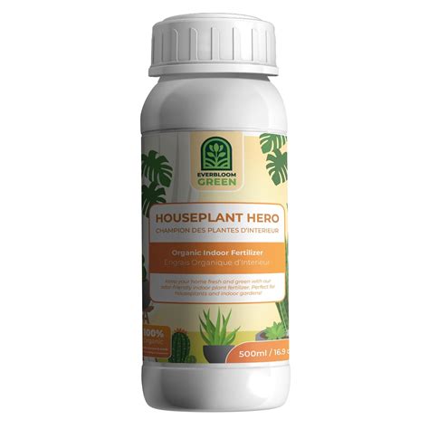 Houseplant Hero - Indoor Organic Liquid Fertilizer - Natural Indoor ...