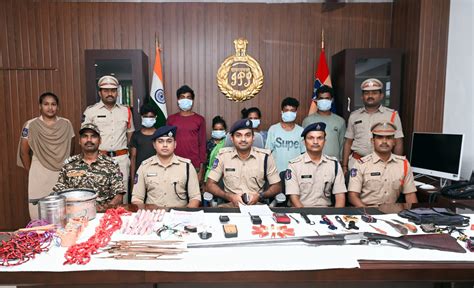 Six Maoists arrested in Telangana, bid to set up landmines foiled