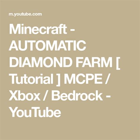 Image result for Minecraft Diamond Farm Tutorial