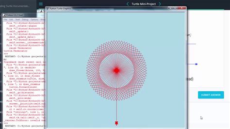 Image result for Flower Turtle Graphics Python