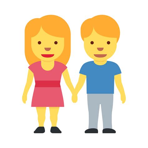 👫 Woman and Man Holding Hands Emoji - What Emoji 🧐