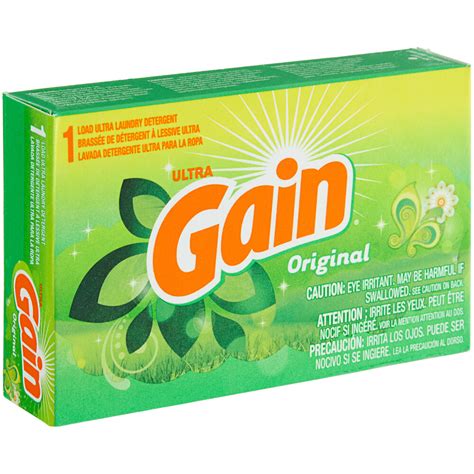 Gain Professional 49338 Coin Vend Laundry Detergent Single Load Box ...
