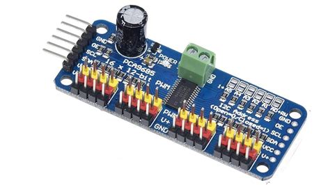 PCA9685 Arduino Sample Code 的图像结果
