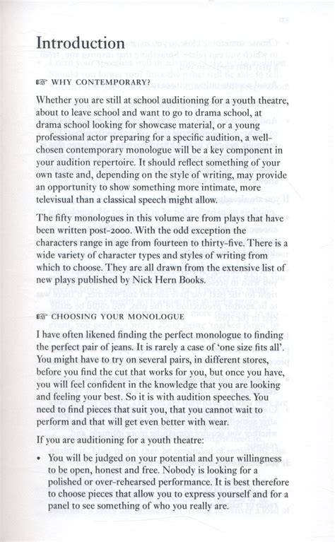 Contemporary monologues for women by James, Trilby (9781854595645 ...