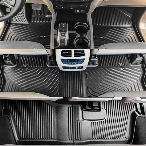 Rongtaod Fit 2016-2022 Honda Pilot Floor Mats Trunk Mat Cargo Mat Cargo ...