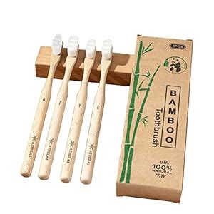 Buy Athelas Super Soft Eco-Friendly Bamboo Toothbrush with 20000 ...