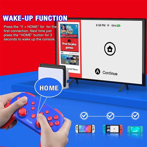 Buy Wireless Switch Pro Controller for Nintendo Switch Controller/Lite ...