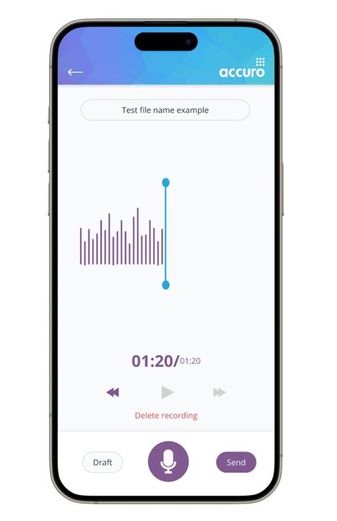 Dictaphone App 的图像结果