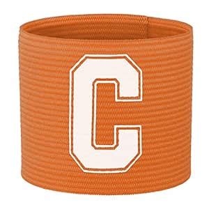 Sapphire Elastic Football Soccer Captain Armband, Pack of 5 (Orange ...