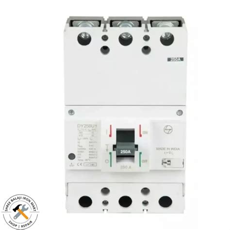 Buy L&T DY250U1 MCCB 160A 3P 415V AC - CM98195OOMO online at best price ...