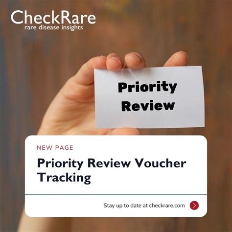 The FDA Priority Review Voucher (PRV) program aims to incentivize the ...