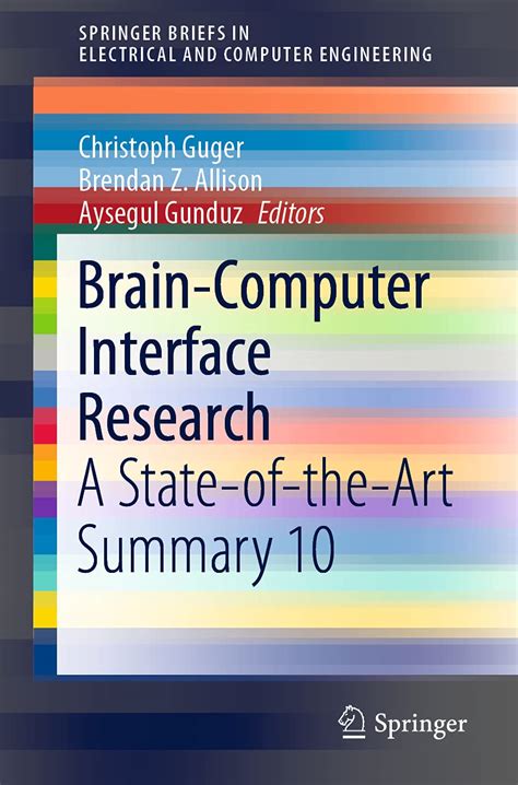 Buy Brain-Computer Interface Research: A State-of-the-Art Summary 10 ...