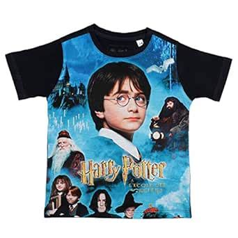 Buy Harry Potter by Wear Your Mind Boy's Printed Regular Fit T-Shirt ...