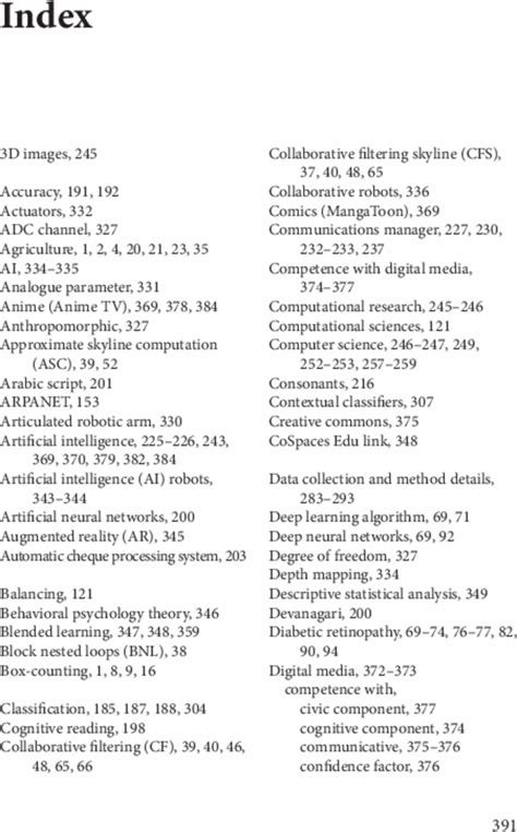 Image result for Index Computer Science Definition