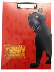 Clip Board Jungle Book Clipboard Writing Pad | Exam Board for Kids ...