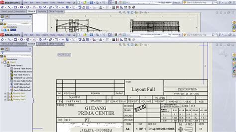 SolidWorks Drawing Sheet Format 的图像结果