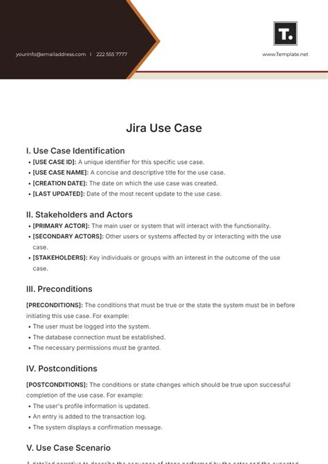 Image result for Use Case Description Template