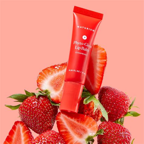Phyto-Glow Lip Balm Strawberry - Naturium