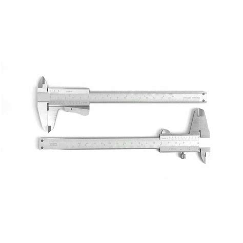 vernier caliper with set screw in stainless steel, vernier scale 1/20 ...