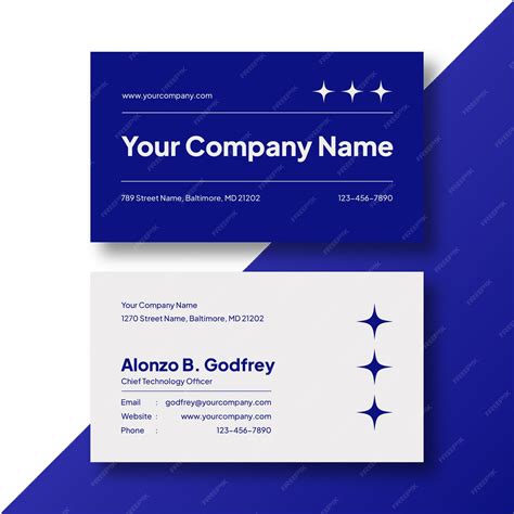 Simple Business Card Template 的图像结果