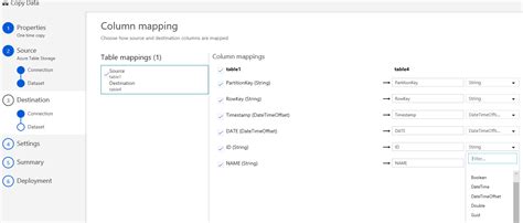 Image result for Data Factory Azure Table Storage
